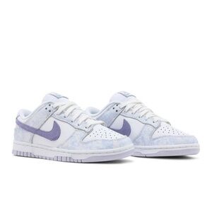 Nike White and Purple Sneakers